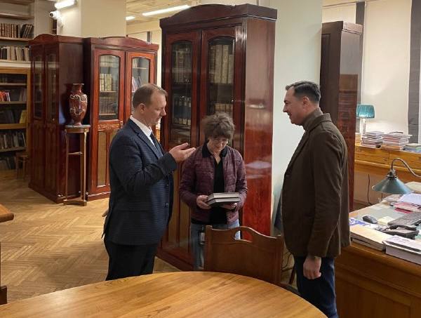 встреча Сергея Иванюка с Романом Рябинцевым